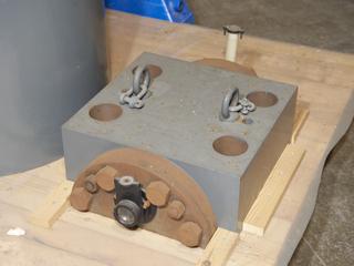 Upper Section of Rotor Casing for Svedberg Ultracentrifuge