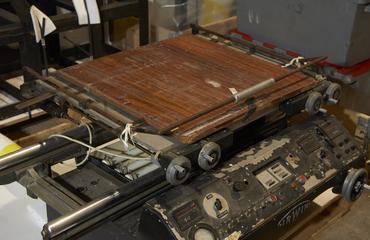 Section of Animation Table for Wilf Irwin Rostrum Camera