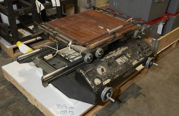 Section of Animation Table for Wilf Irwin Rostrum Camera