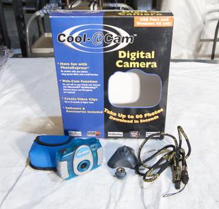 Cool-i-Cam digital camera with original box.