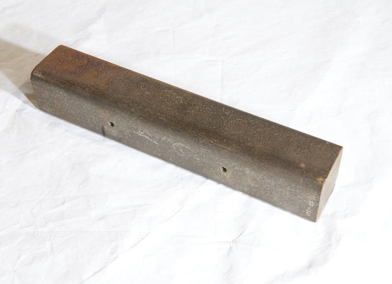 Billet prior to drop forging