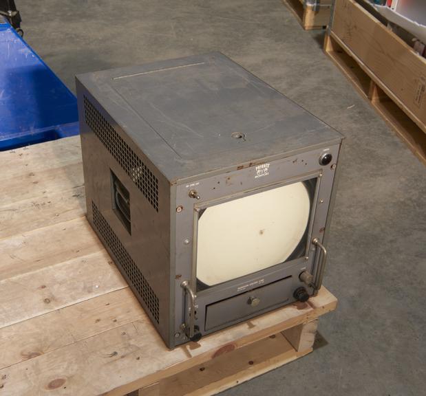 Picture and waveform monitor for Marconi Mk II television camera, c 1960