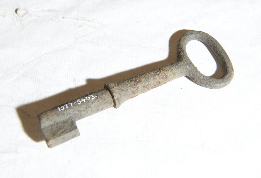 Key, thought to be for unlocking ground frame