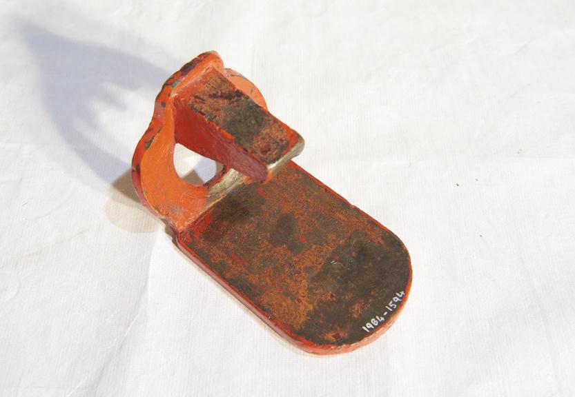 Signal lever collar, "line blocked"