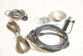 Parts: Cable, Microphone, lens hood