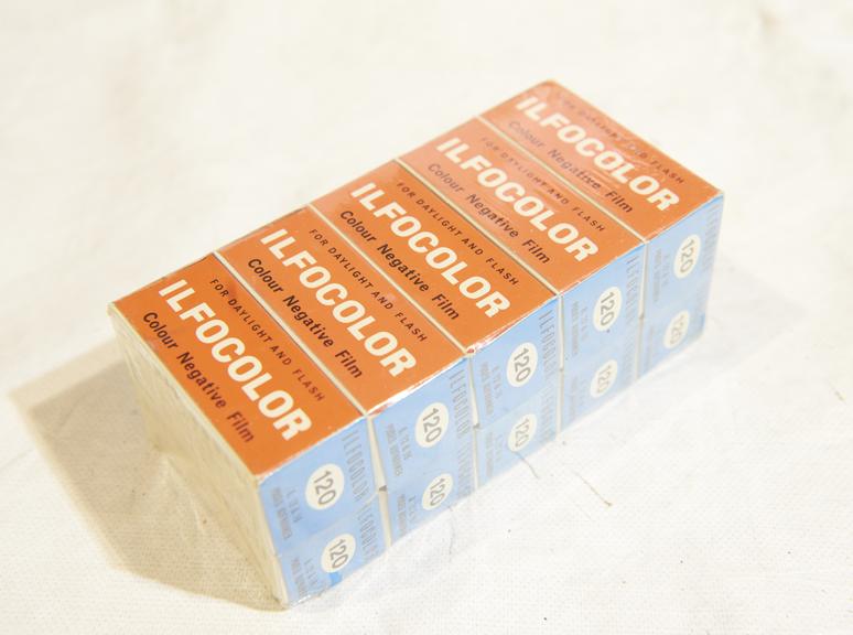 Ten boxes 120 Ilfocolour Film