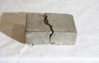 Sample of `Feron' Reinforced Concrete Block