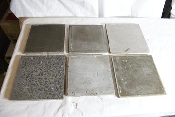 6 Tiles, 8"x8", with Various Finishes