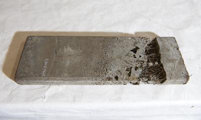 12"x4"x0.75" Block Showing Reinforcement