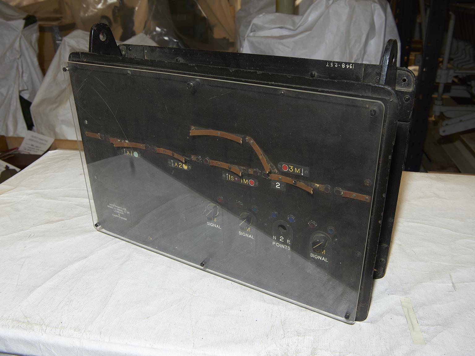 Point Switch Panel Four-switch relay interlocking panel (point switch missing) | Science ...