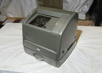 Receiver, part of teleprinter equipment