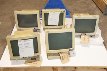 Five Monitors for `Gallery 2000' Digital Stills Storage System