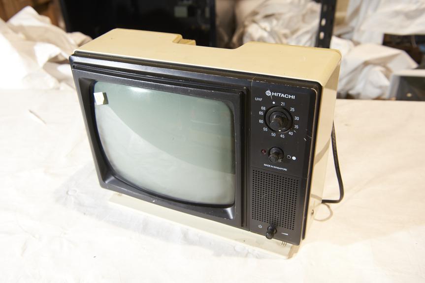 Hitachi P26 10" Monochrome Television Receiver, 1980