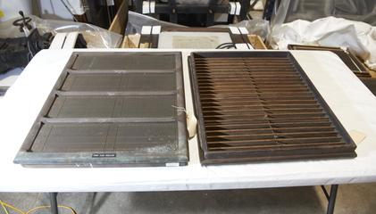 Sheet Moulds with Deckles
