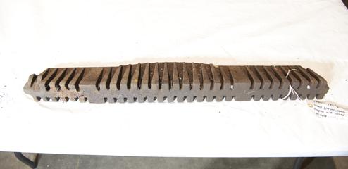 Small Firebar, Comb-Shaped with Curved Middle