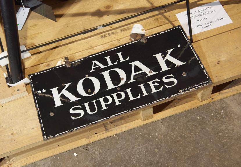 Kodak Enameled Metal Sign