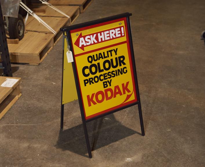 Kodak Advertising Stand