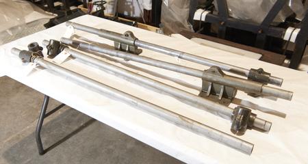 Lamp Brackets for Wilf Irwin Rostrum Camera