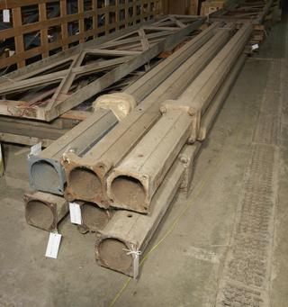Six Columns from the Old Oxford Midland Railway Station
