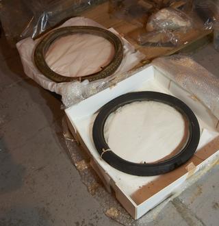Two Tyres and Inner Tubes for Levis Motorcycle