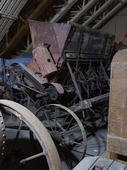 Massey-Harris straw trusser