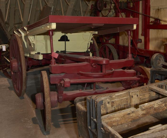 Horse-drawn Hermaphrodite farm cart c. 1850? by W.