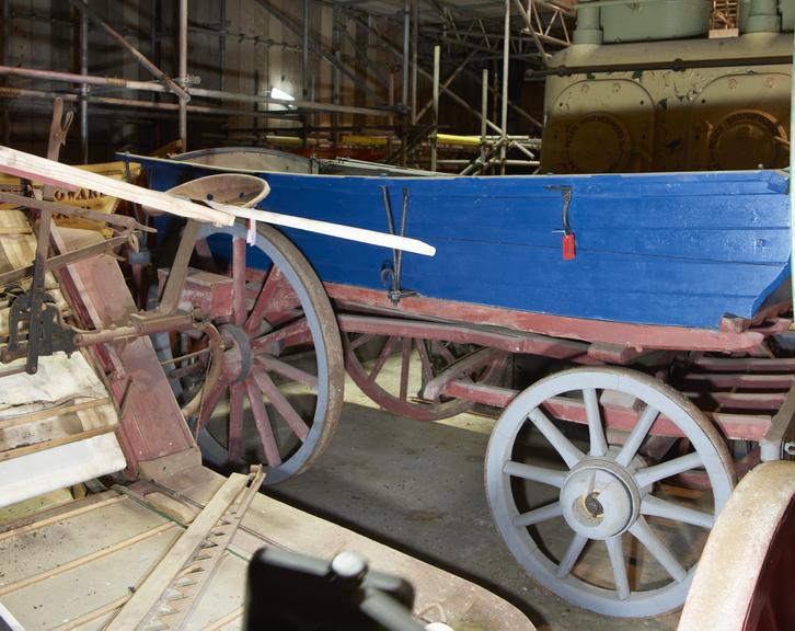 Horse-drawn 'Suffolk' farm wagon