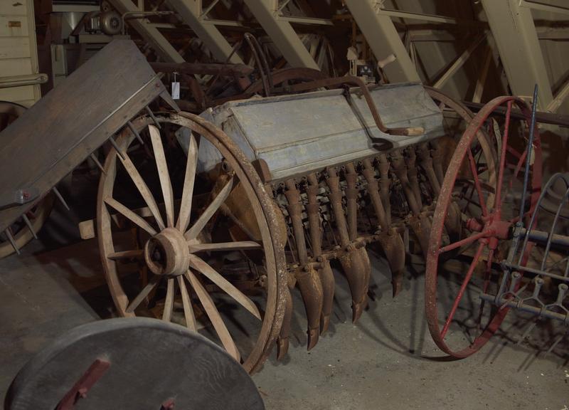 Seed drill made by Alexander and Duncan of Lempster