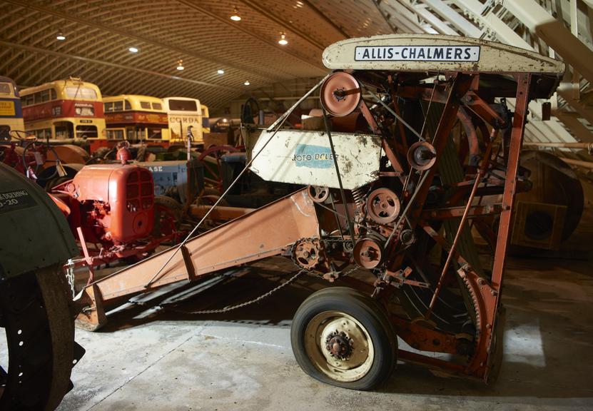 Allis Chalmers rotobaler, c. 1954