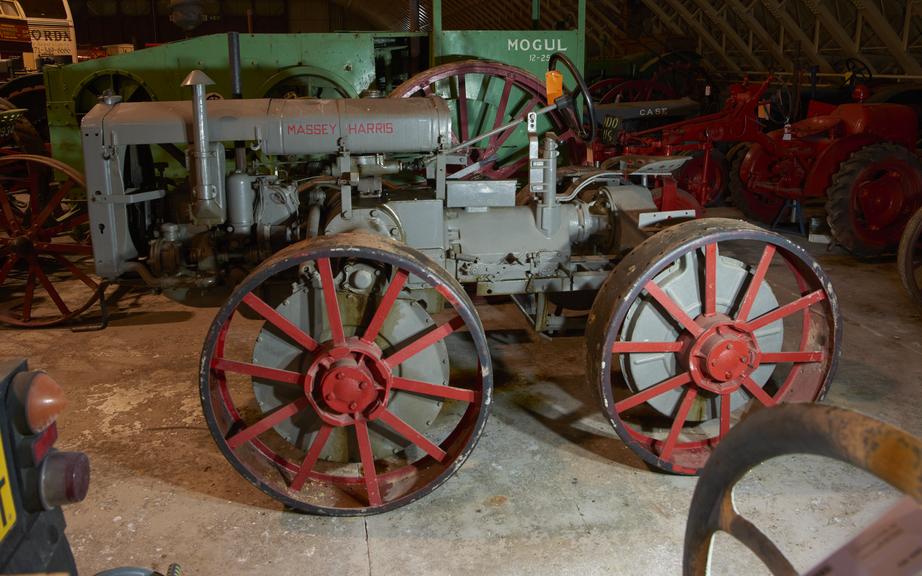 Massey Harris Model GP  four wheel drive tractor on steel wheels