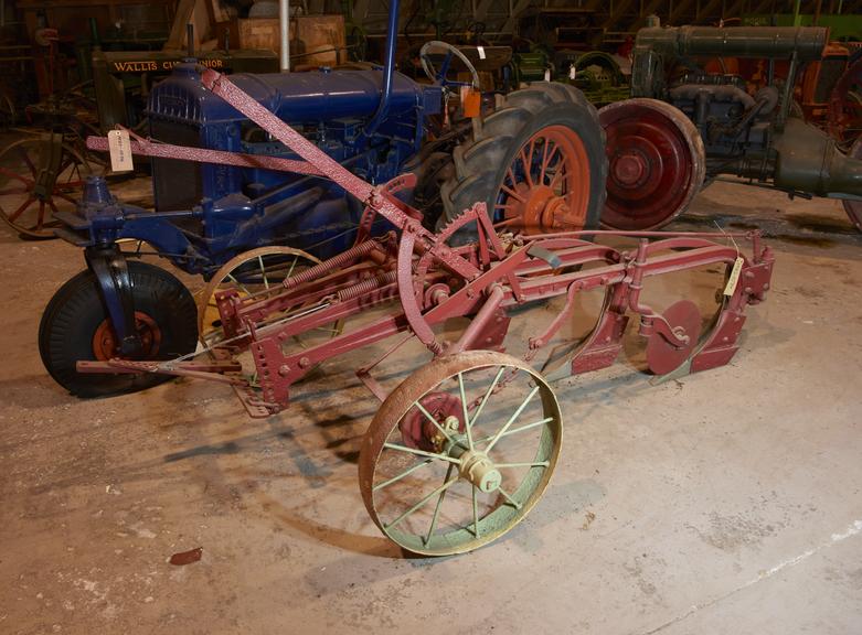 Plough - 3 furrow for use with Moline c. 1917