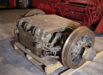 Electric traction motor installed in locomotive no.36 of the City & South London Railway