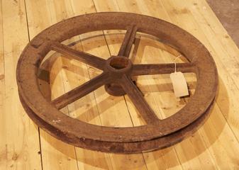 Spare Pulley for use with Fowler 'Roundabout' Cable Ploughing Tackle.