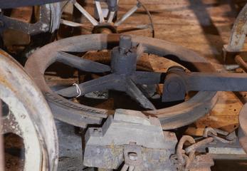 Pulley Mounted on Bearing Block