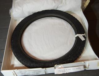 Tyre for Douglas 2.75 HP motor cycle