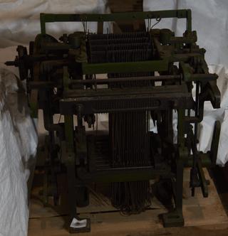 Jacquard loom head; 200 gauge