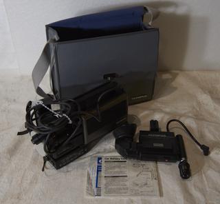 Olympus Model VX301E Colour Video Camera with Shoulder Bag