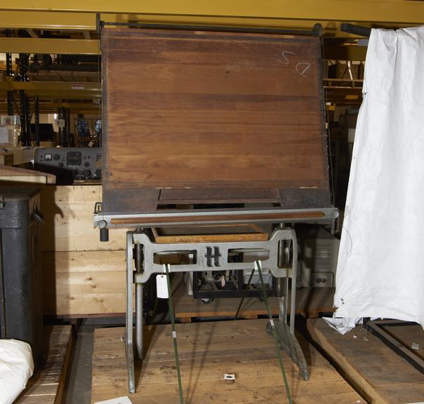 Drawing Board with Wooden Working Surface