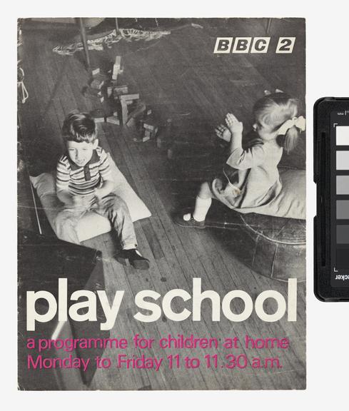 BBC 2 'Play School' leaflet