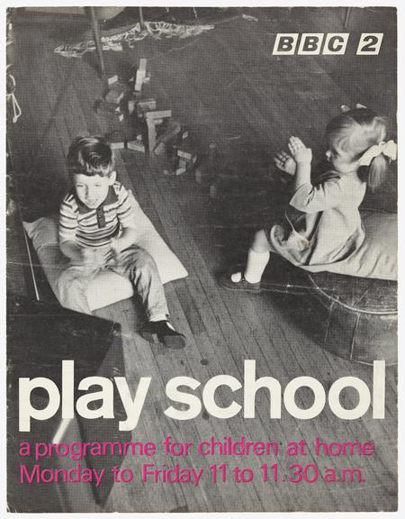 BBC 2 'Play School' leaflet