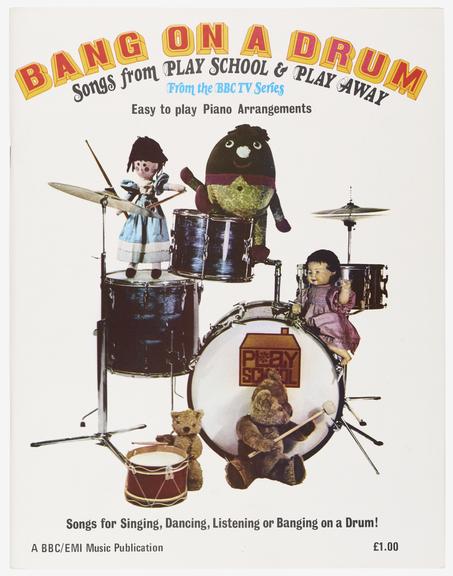 BBC TV 'Play School' sheet music book