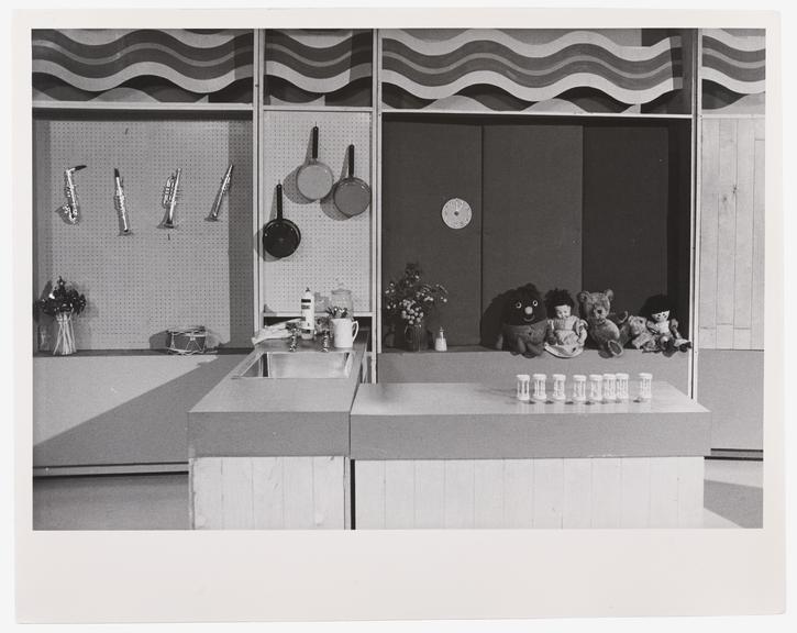 Photograph of set from BBC TV programme 'Play School'