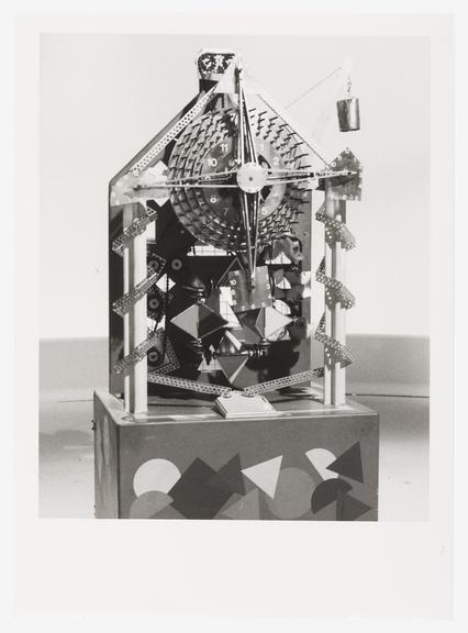 Photograph of a clock from BBC TV programme 'Play School'