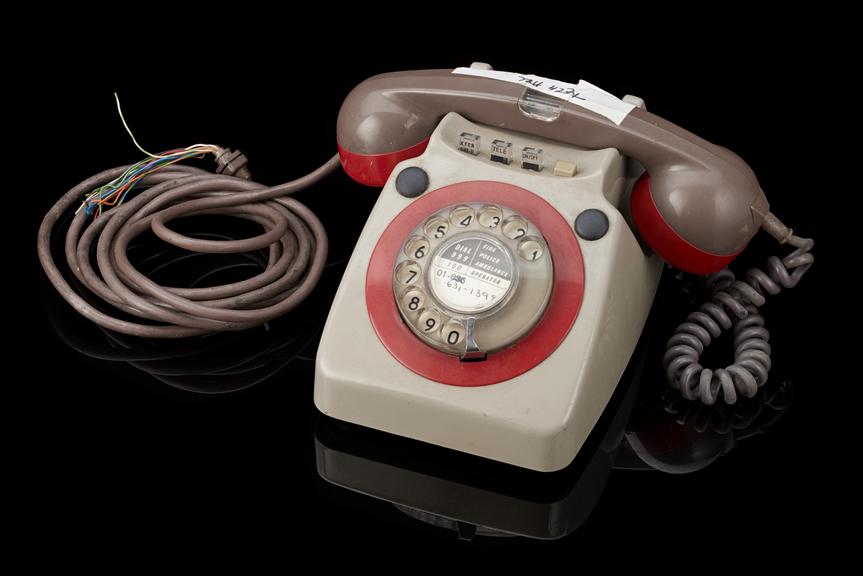 GPO 740 series telephone as used by the BBC, 1968