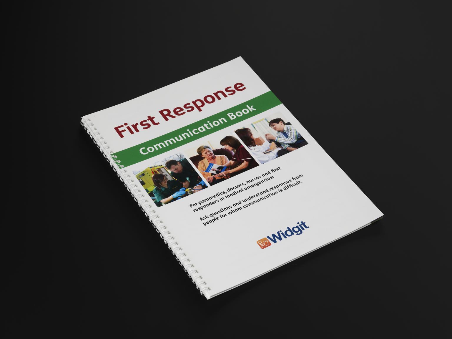 Widgit First Response Communication book | Science Museum Group Collection