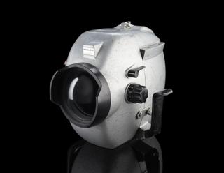 Hugyfot underwater camera housing for Bolex 16mm film camera