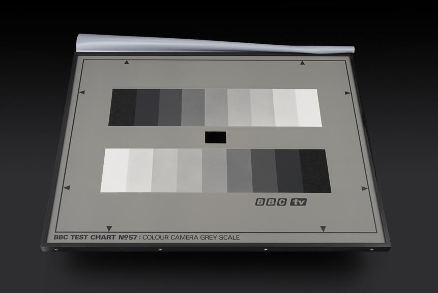 BBC test chart 57, greyscale reflectance chart for colour