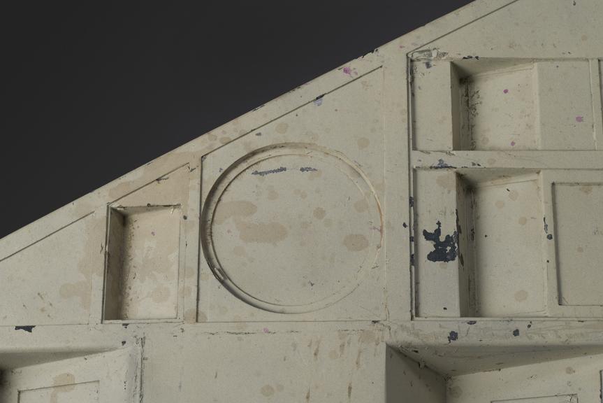 Section of fibreglass construction mould for “Tardis” console