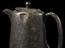 Chester plate metal tea pot, engraved "L.M.T.O.H