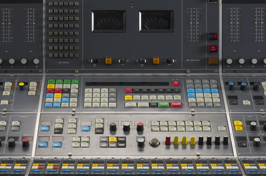 Control surface for Neve DSP-1 (Digital Signal Processing)